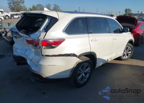 2014 Toyota Highlander Xle V6 из США, поврежденный, VIN 5TDKKRFH5ES016431